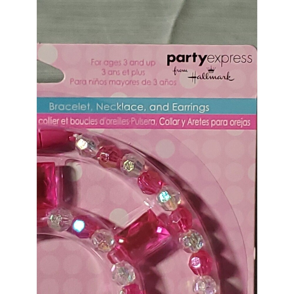 Vntg. 90's/Y2K Barbie‎ Party Favor/Necklace/Bracelet/Ear/NOS/Deadstock/Hallmark - Picture 2 of 12
